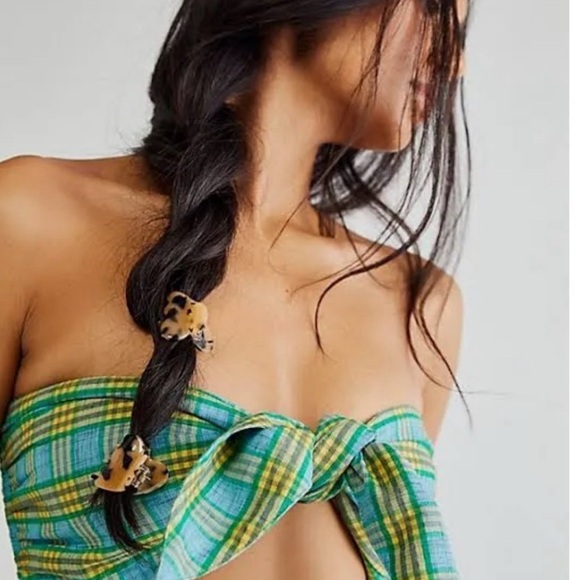 Free People Plaid Set Size XS Bandeau Top & Pants
New without tag - Picture 3 of 3